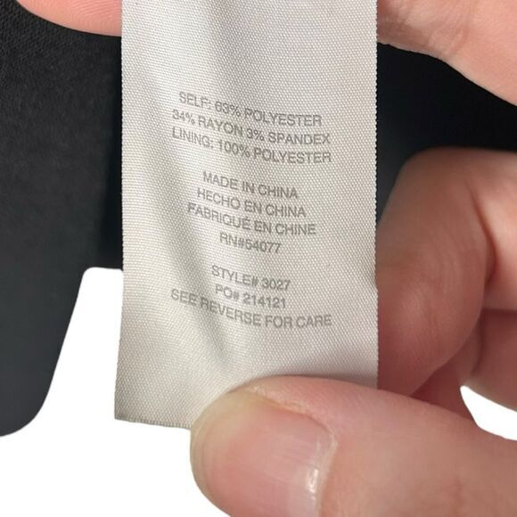 CAbi Abbott Jacket Brass Button Billow Sleeve 3027 size 2 - Picture 5 of 7